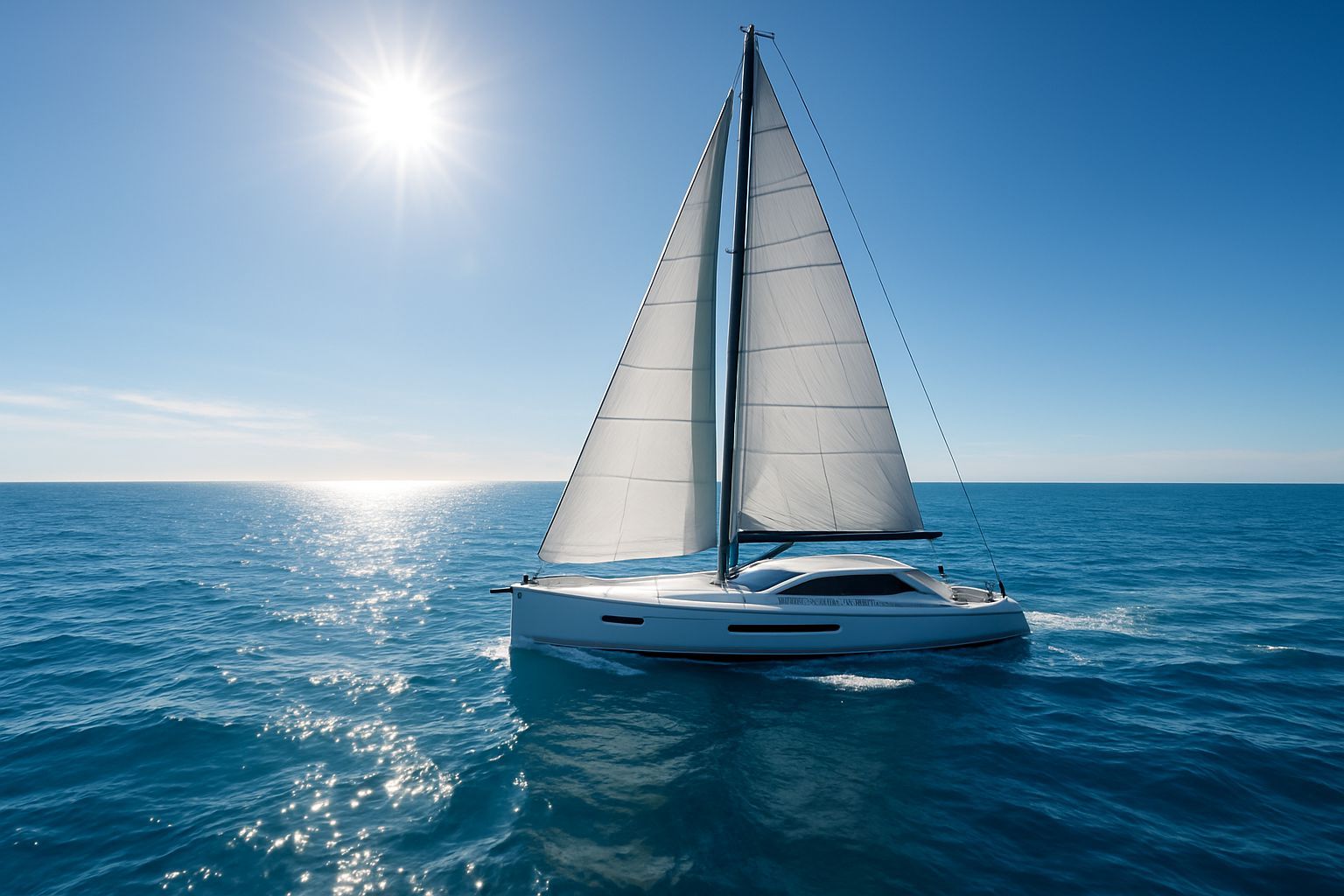 Découvrir le charme d'un bateau à voile neuf
